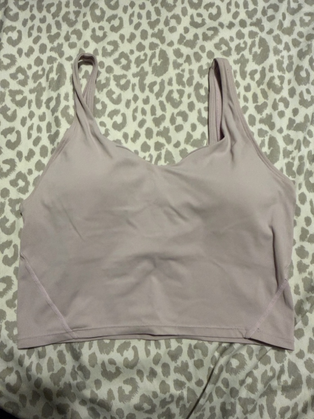 Light Lavender Women's Crop Tank